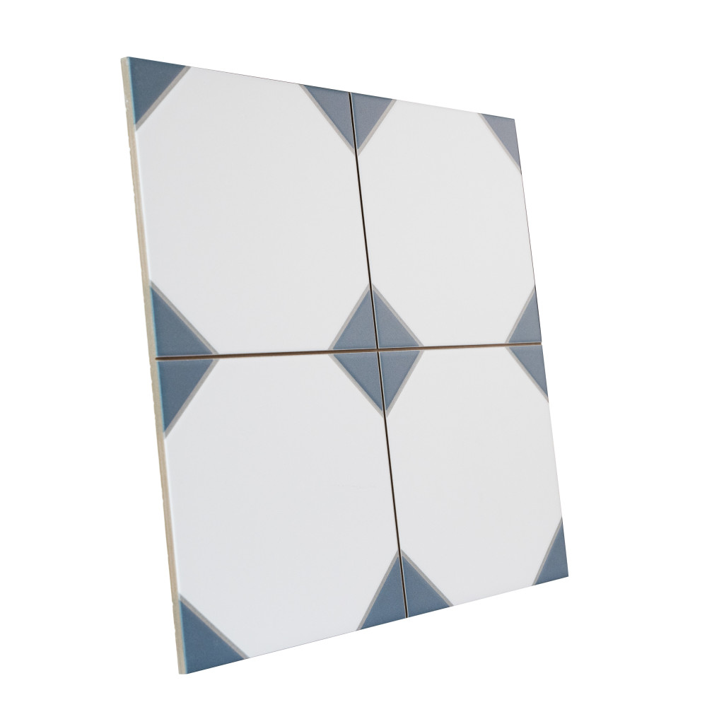 Sample – Canterbury Blue Porcelain Floor and Wall Tile