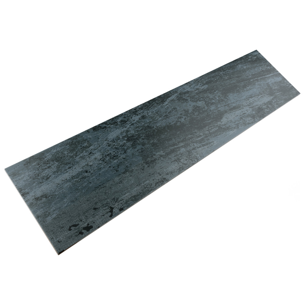 Cassis Black 8-1/2 in. x 35-1/2 in. Porcelain Floor and Wall Tile