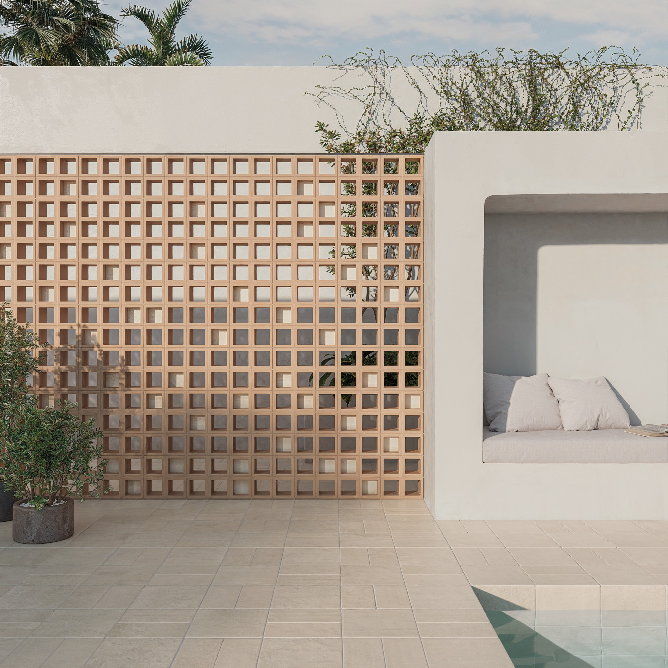 Reef Sand Reef, Reef Narrow and Roots White Gloss