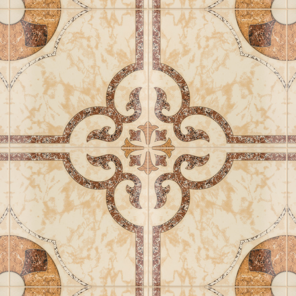 Cairoo 17-3/4 in. x 17-3/4 in. Ceramic Floor and Wall Tile