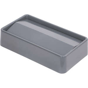 Carlisle, TrimLine™, Square, ABS, 23 gal, Gray, Receptacle Lid