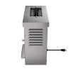 120-volt vertical contact bun toaster with 35-second fixed speed