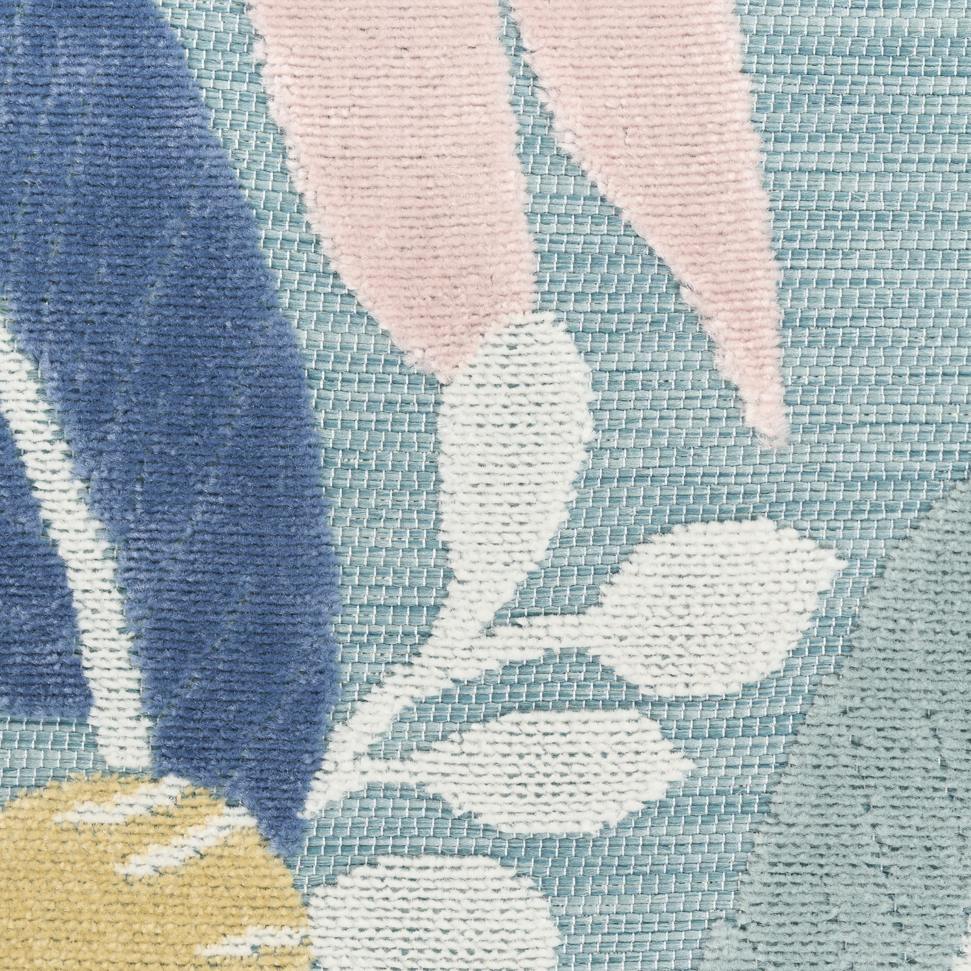 Nourison Suncoast 5'3" x 7'3" Blue Multicolor Tropical Rug
