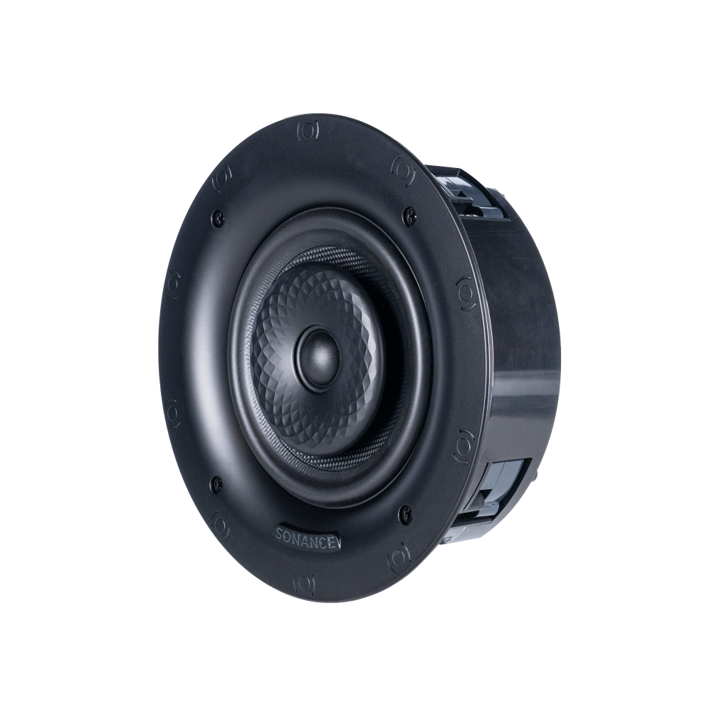 VX62R TL 6" ROUND IN-CEILING THIN-LINE SPEAKER W/ WHITE MICRO TRIM GRILLE (1 EACH)
