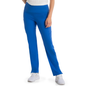 Urbane Ultimate PWRcor Compression Scrub Pants for Women: 4 Pocket, Slimming Anti-roll Waist, Soft Stretch, Straight Leg Medical Scrubs 9337-Urbane