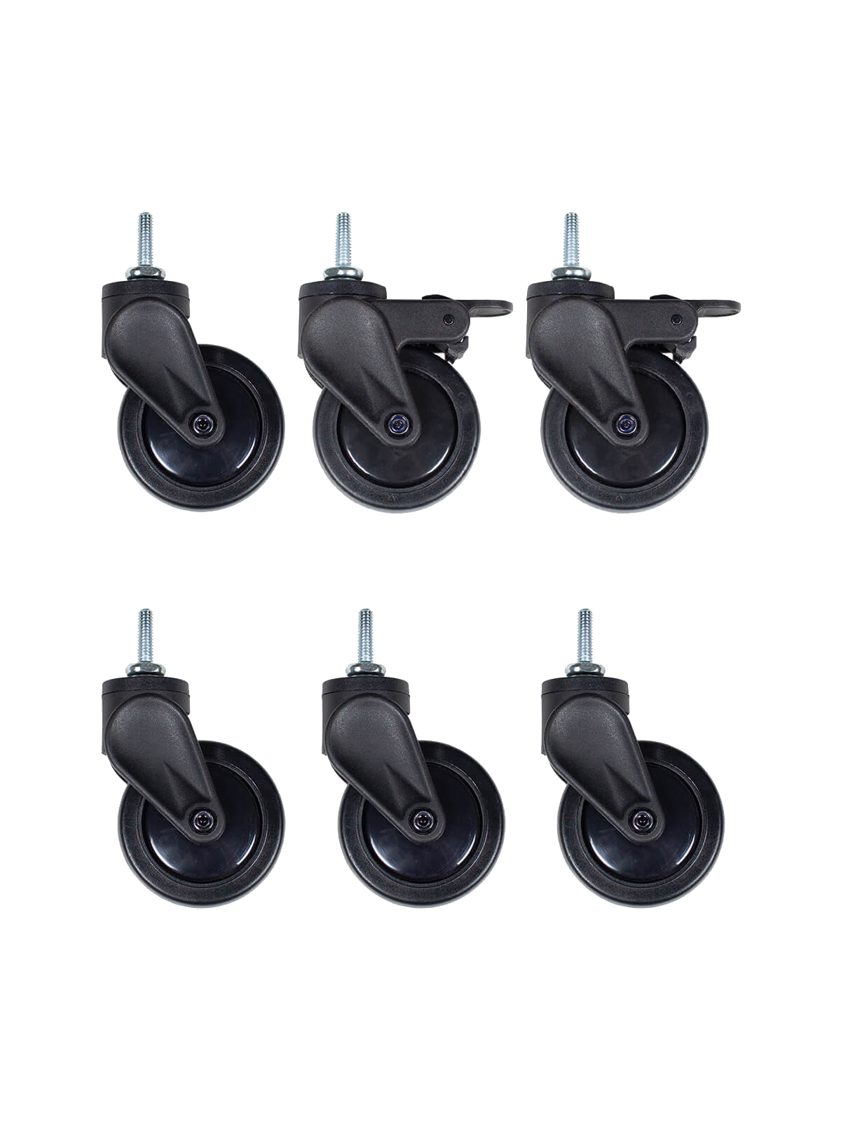 ASPYRE – Double – Caster – Black