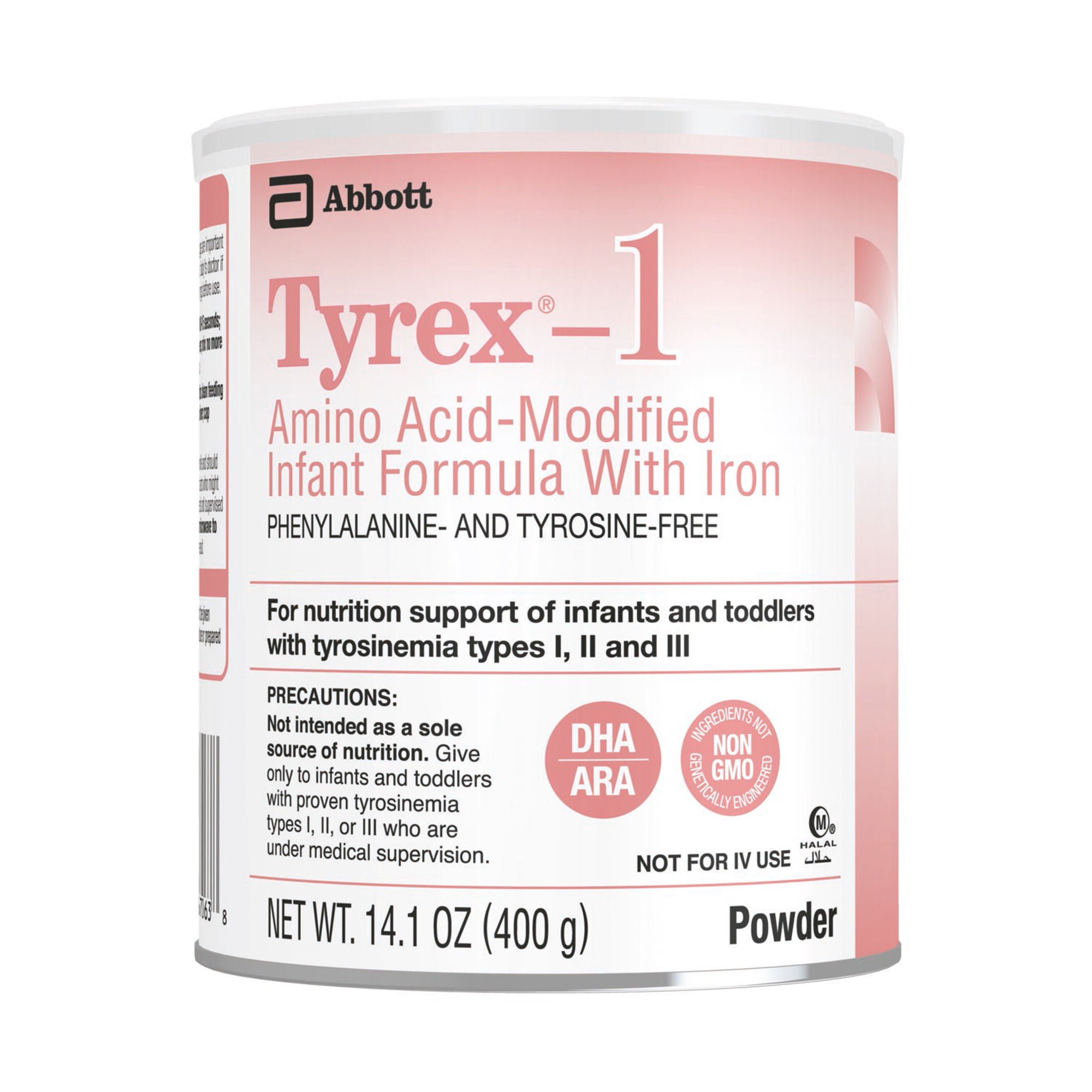 Tyrex®-1 Amino Acid–Modified Infant Formula with Iron