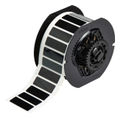 B30 Series Raised Panel Polyester Labels 0.59" H x 1.77" W Roll of 450 Labels Black