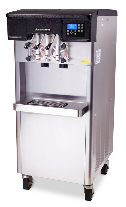 Gravity Fed Twin Twist Floor Model with Large Capacity Hopper