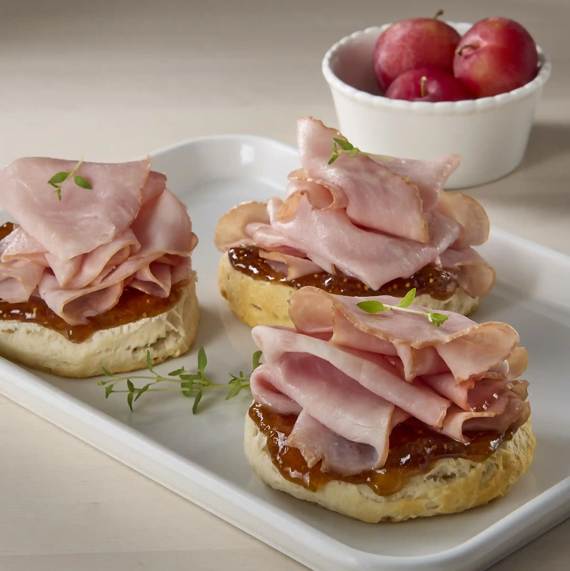 Wright® Brand Healthy Trim® Reduced Sodium Smoked Ham, 2 Count_image_1