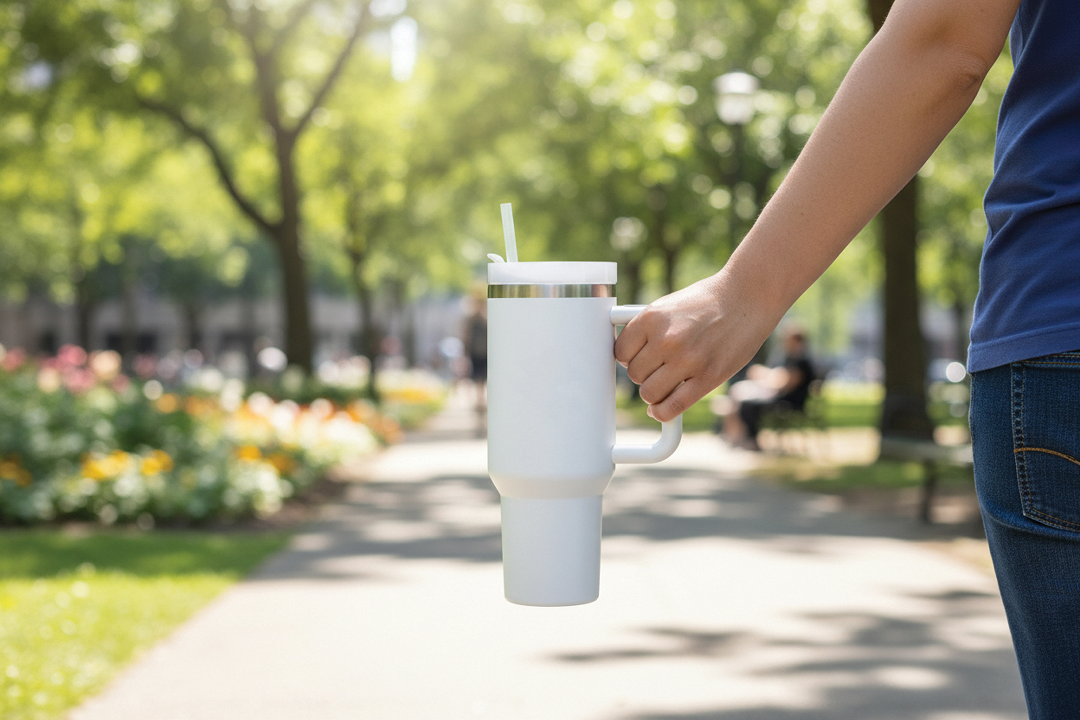 40 oz Tumbler with Straw