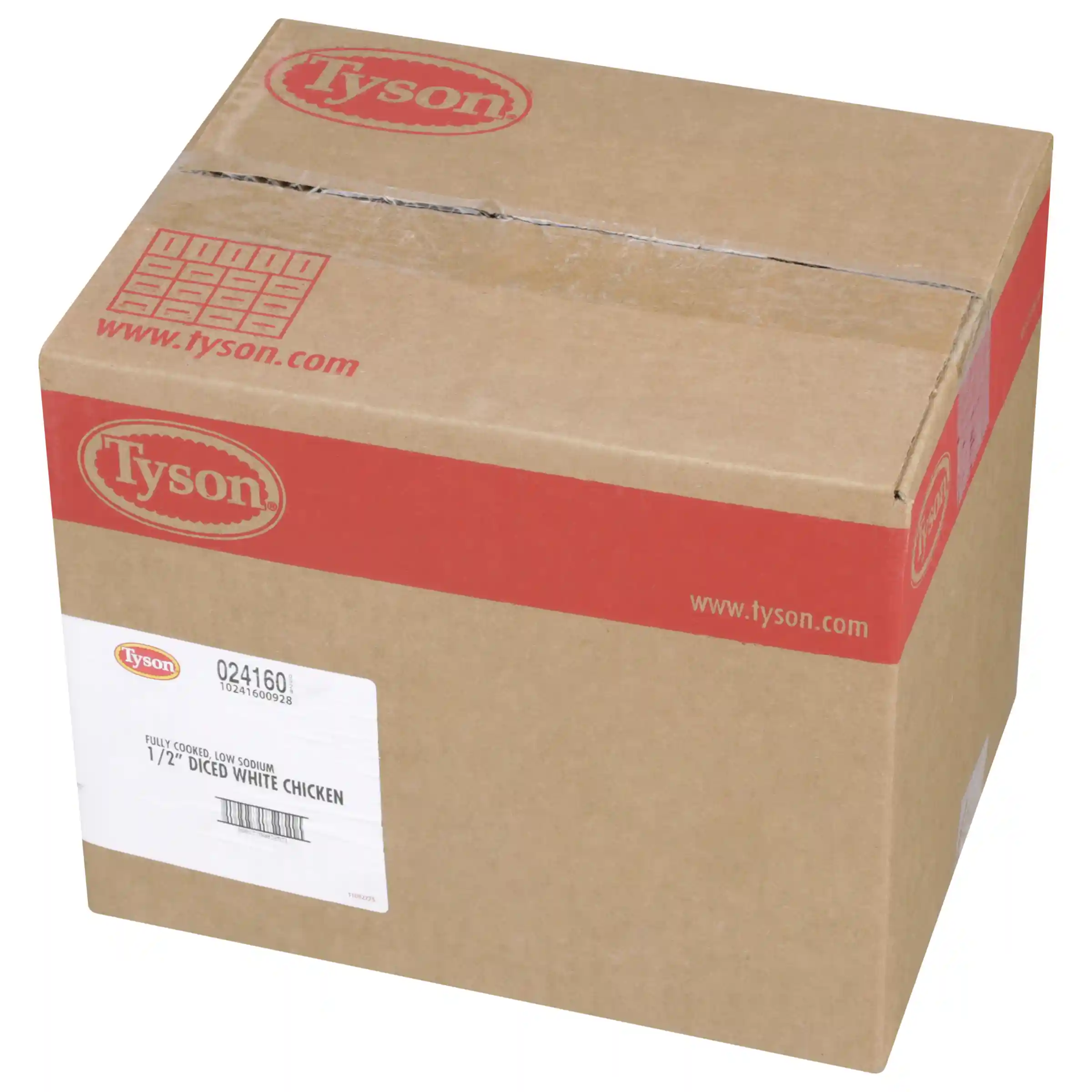 Tyson® All Natural* Low Sodium Fully Cooked Unbreaded Diced White Meat Chicken, 0.5”_image_5