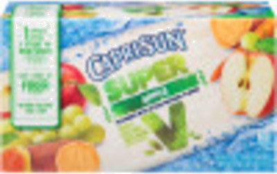 Capri Sun Super V Apple Fruit & Vegetable Juice Drink 10 - 6 fl oz Pouches