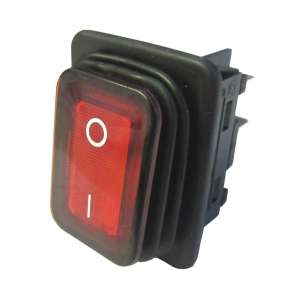 Switch Dpst Red Illuminated