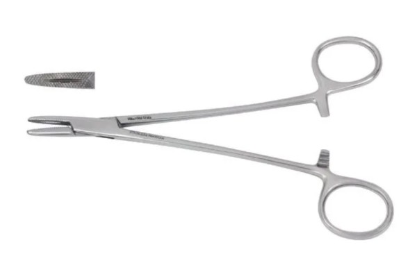 Vantage® Mayo Hegar Needle Holder SS, 7"