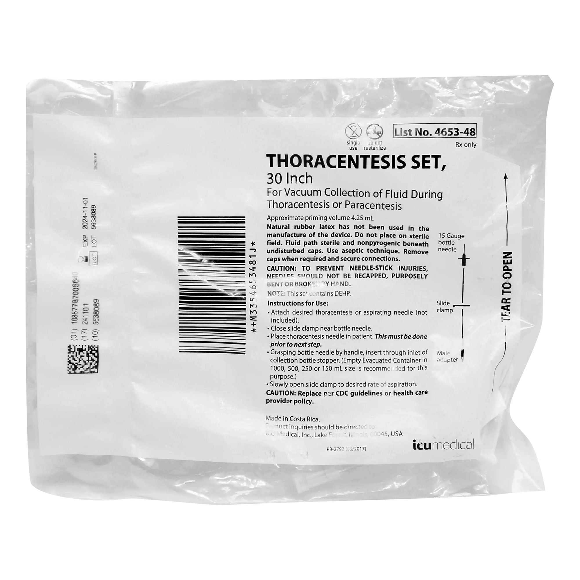 Portex® Thoracentesis Kit
