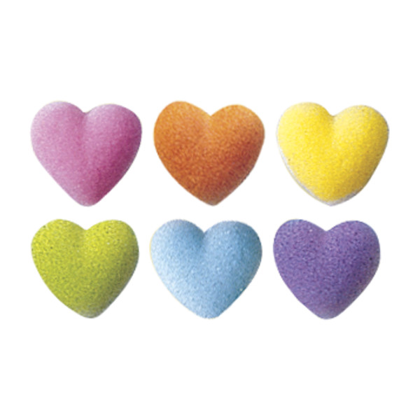 Rainbow Heart Charms Assortment Dec-Ons® Decorations