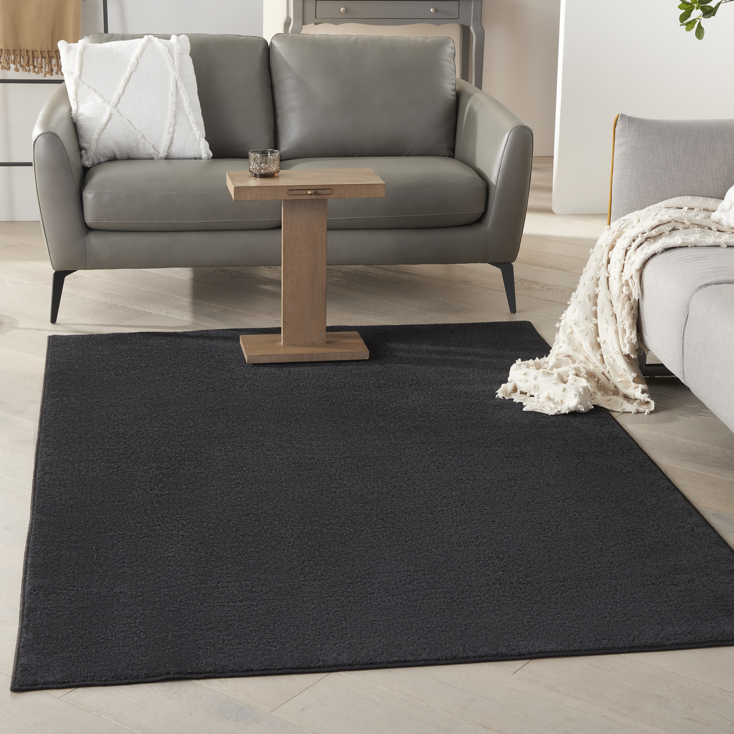 Nourison Nourison Essentials 5' x 8' Black Outdoor Rug