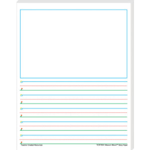 Smart Start 1-2 Story Paper: 100 Sheets