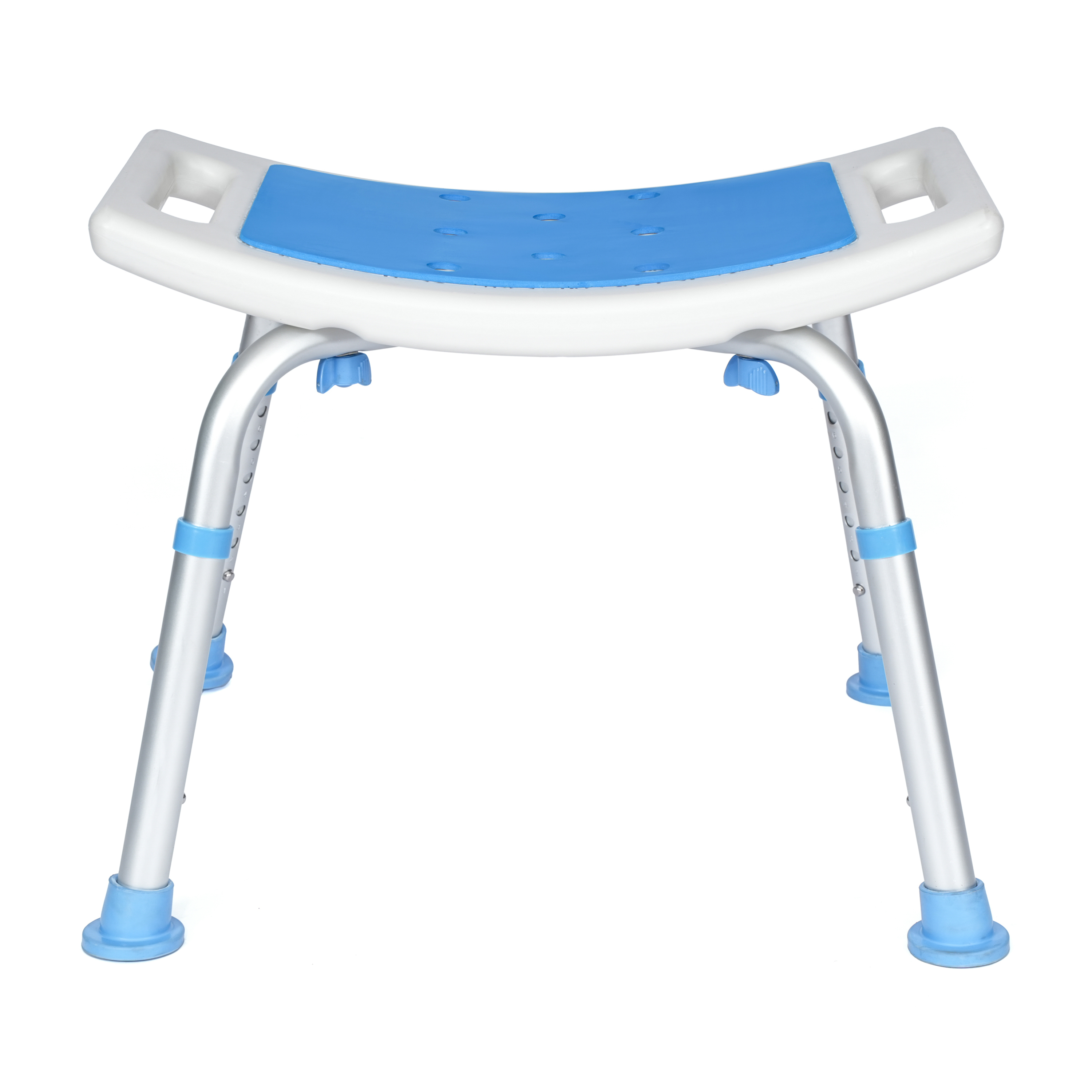 Taburete de Ducha Ramsey con 6 Ajustes de Altura Ajustables, Asiento Acolchado y No-Sl... - Imagen 6 de 10