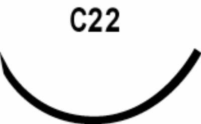 LOOK® Suture with C22 Needle