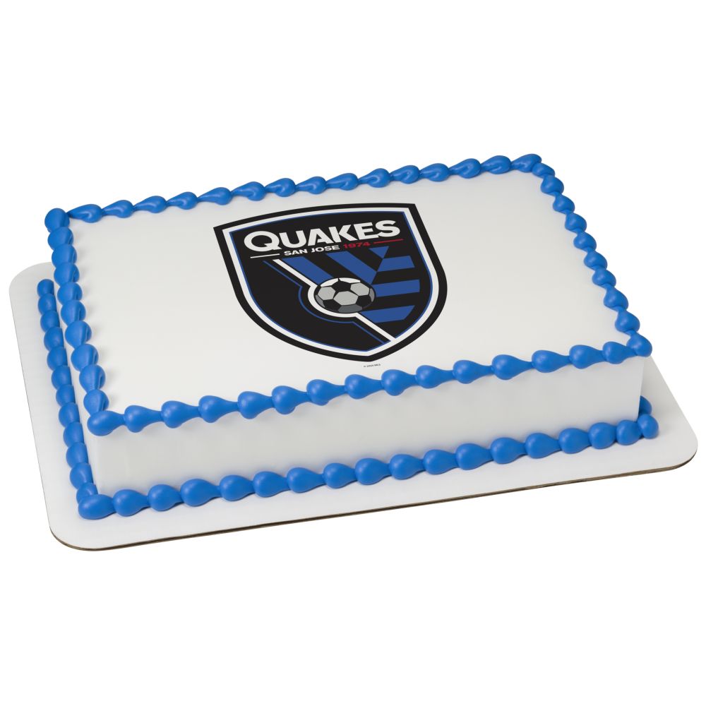 Image Cake MLS San Jose Earthquakes