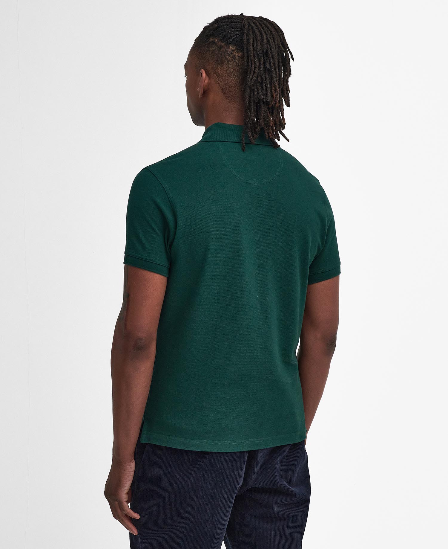 Tartan Pique Polo Shirt image number 2