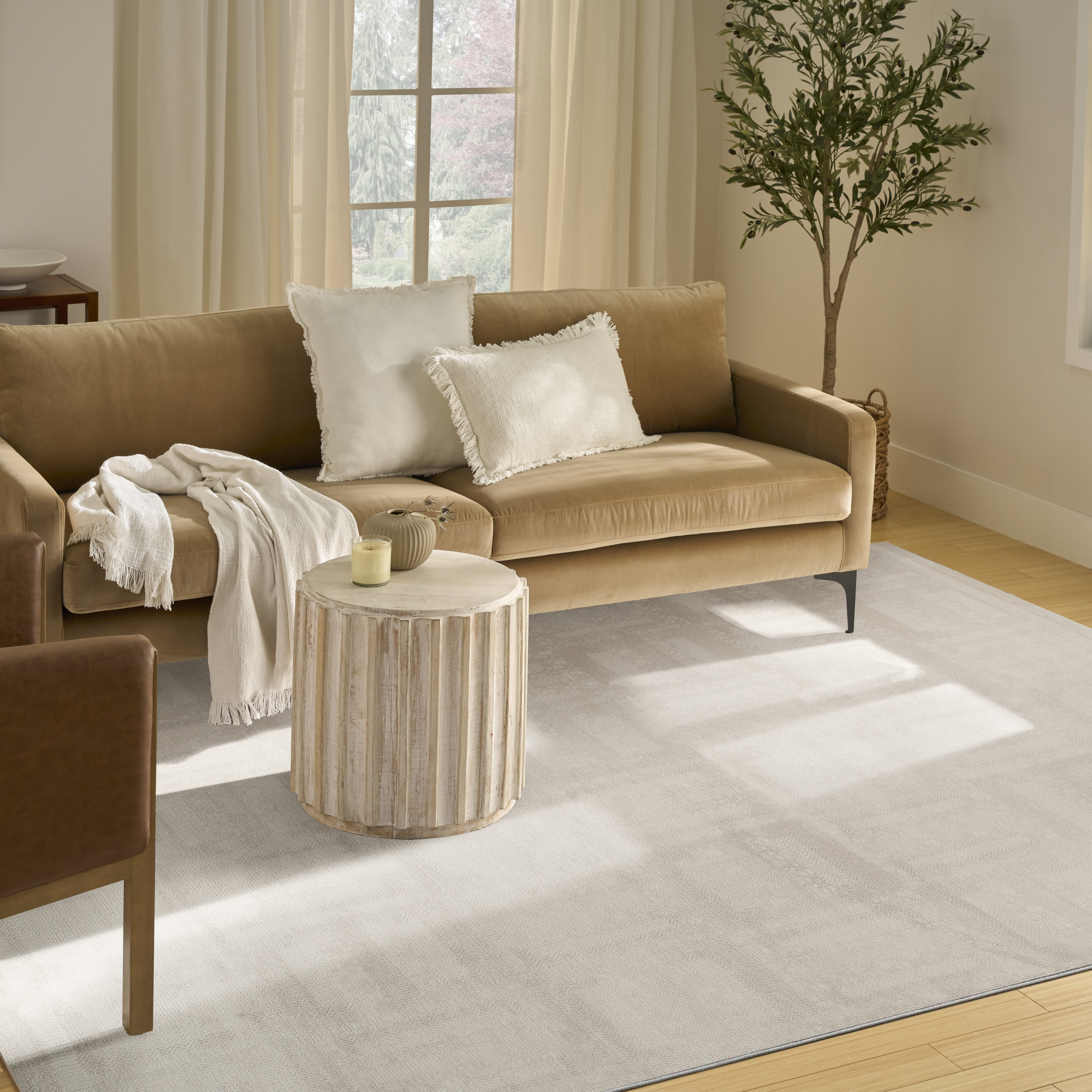 Nourison Nordic 8' x 10' Ivory Modern Indoor Rug