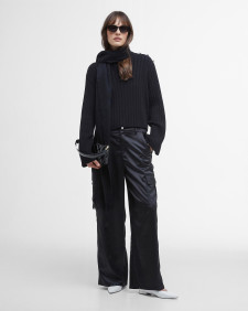 Della Cropped Jumper Classic Black