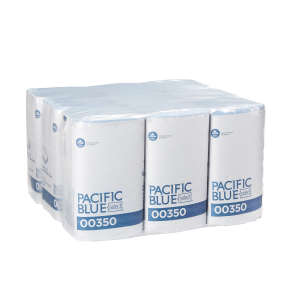 Georgia Pacific, Pacific Blue Select Windshield, Folded Towel, S-Fold, 2 ply, Blue