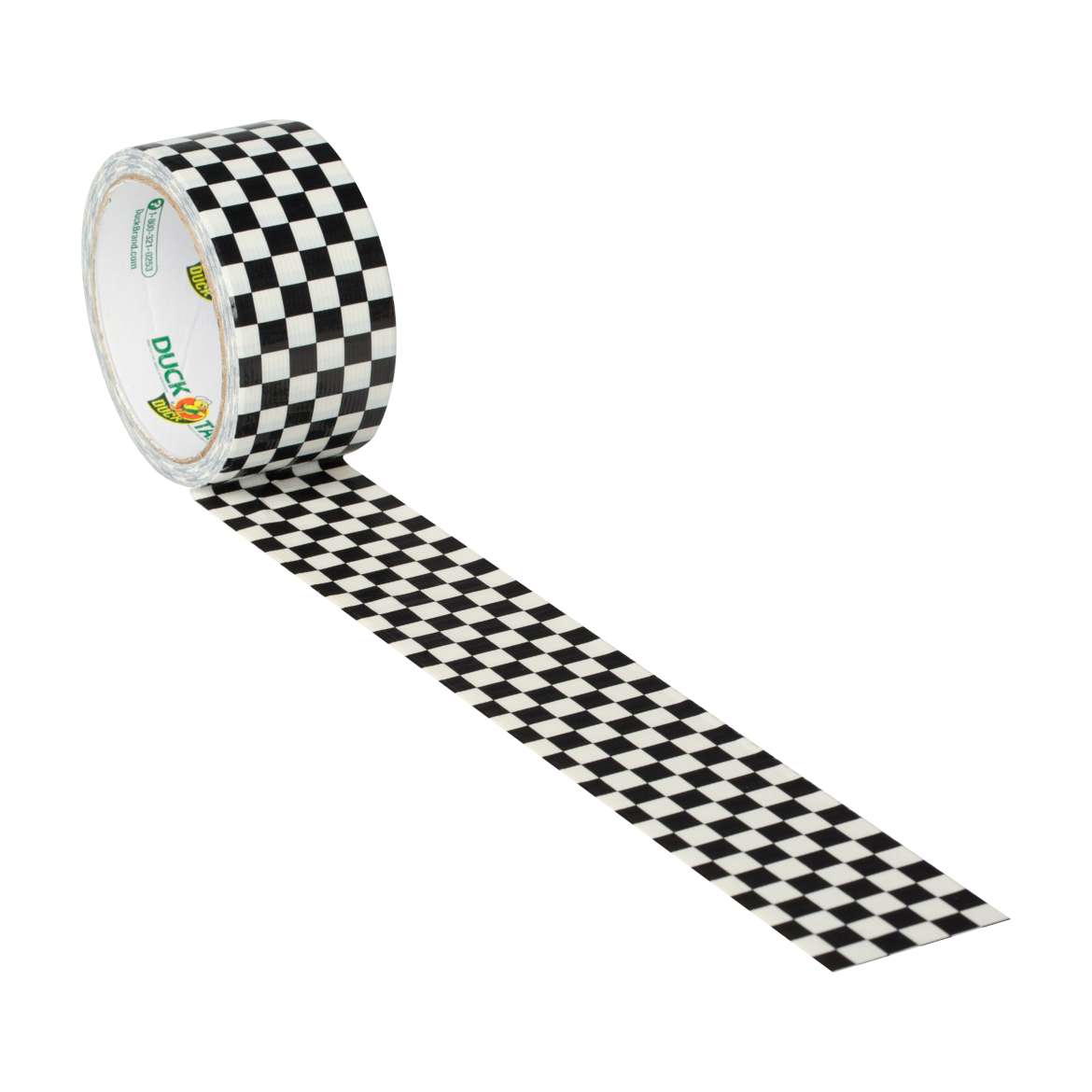 Printed Duct Tape Checker, 1.88 in. x 10 yd. Duck Brand