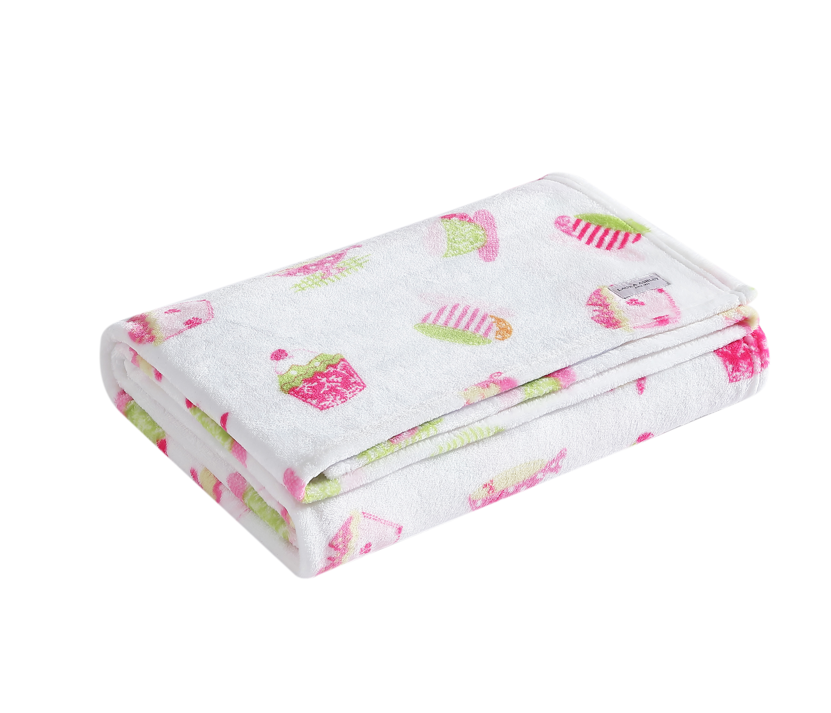 Laura Ashley Kinder Print Plüsch-Fleece Überwurf Decke - Bild 8 von 29