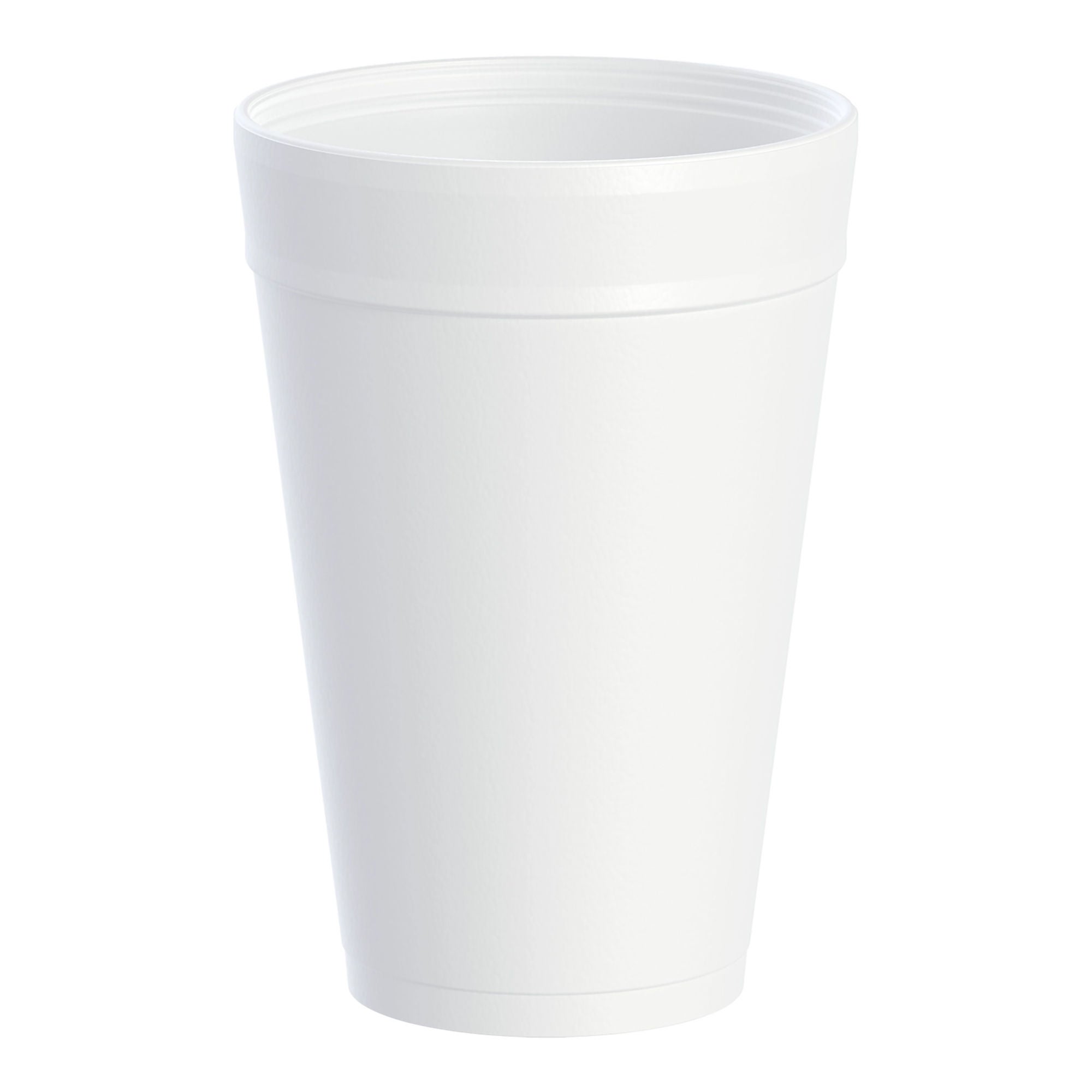 Dart J Cup® White Styrofoam Drinking Cup, 32-ounce capacity