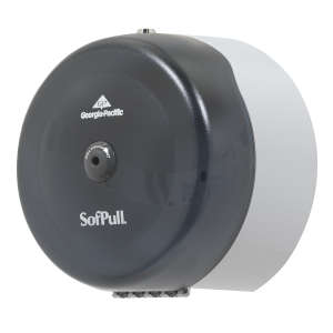 Georgia Pacific, Sofpull,  Bath Tissue Dispenser, Black