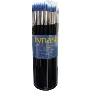 Blue Ice Round Brush Canister, 50 Brushes