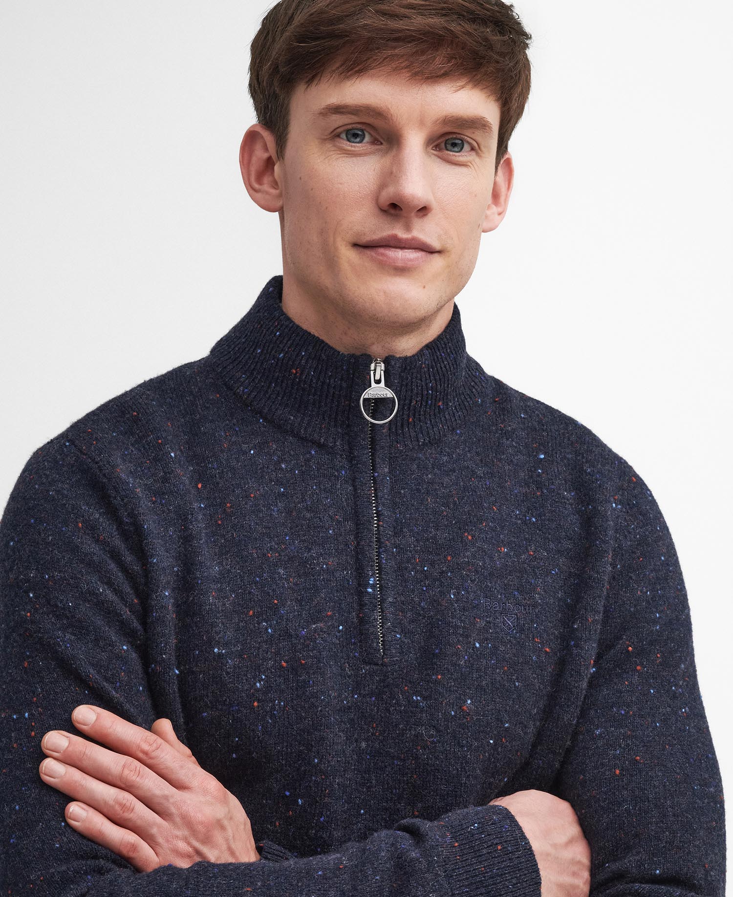 Maglione Tainsbury con zip corta image number 3