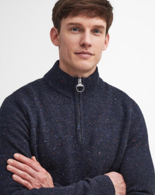 Maglione Tainsbury con zip corta 