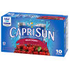 Capri Sun® Wild Cherry Flavored Juice Drink Blend, 10 ct Box, 6 fl oz Pouches