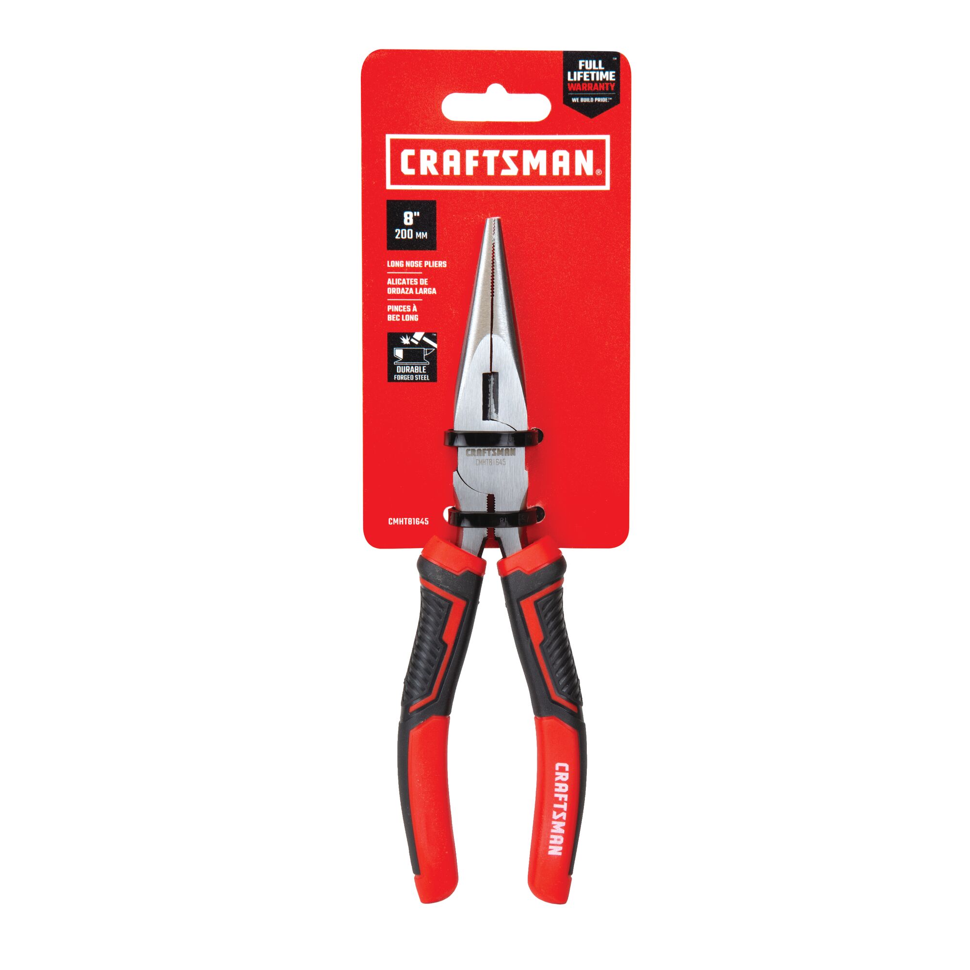 View of CRAFTSMAN Pliers: Long Nose packaging