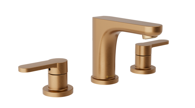 Identity two handle widespread faucet
