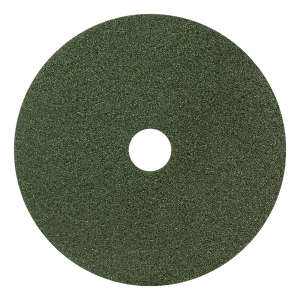 Hillyard, Trident® Black Diamond 3000 Round Floor Pad, 8", Green