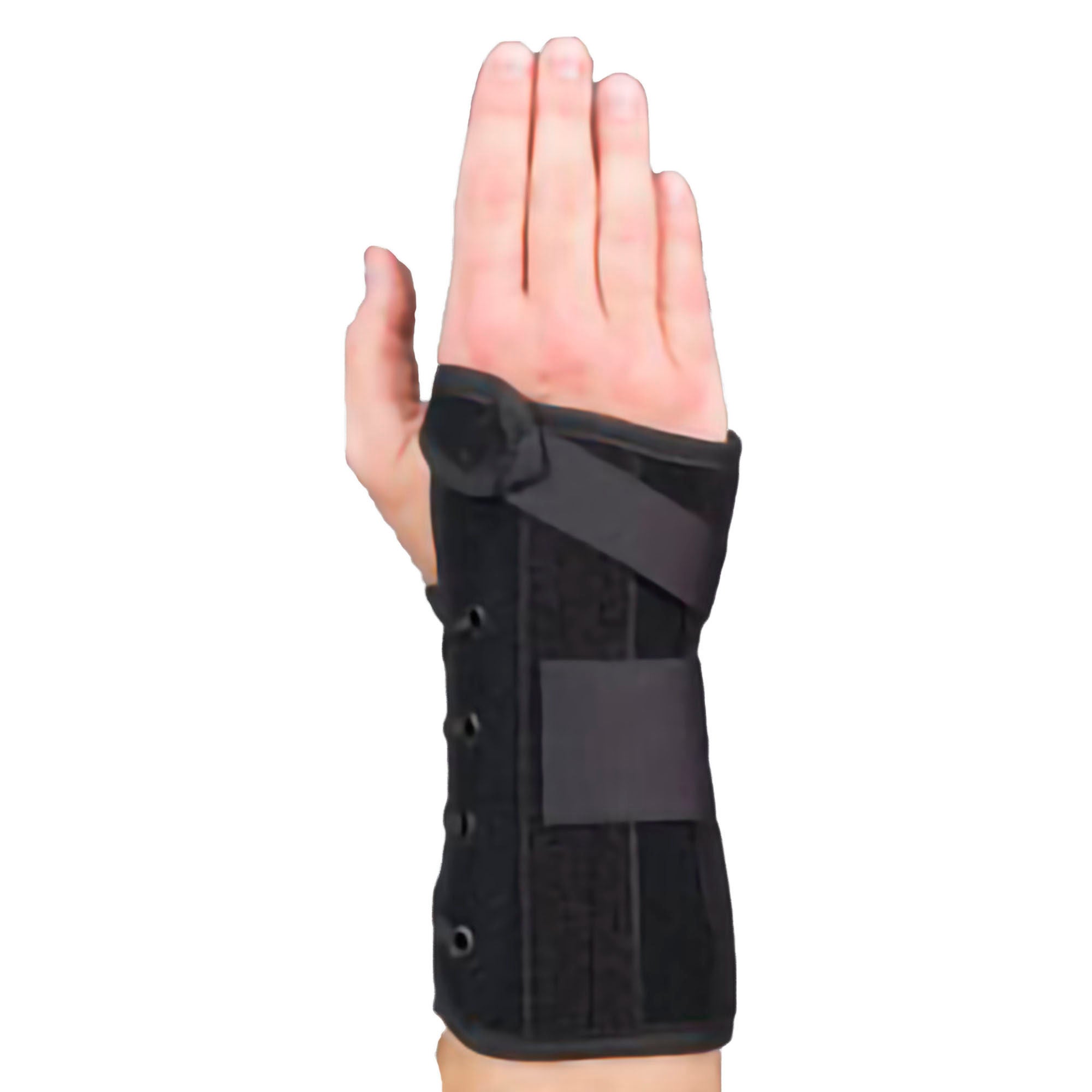 Medical Specialties WRIST LACER, SUEDE RT MED BLK SZ8
