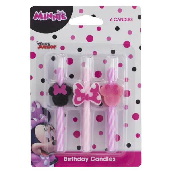Minnie Mouse Icon Licensed Candles