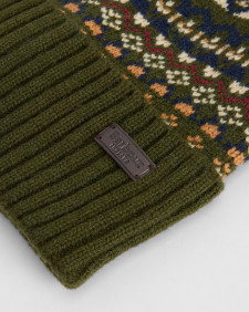 Berretto Fair Isle Marlow Olive