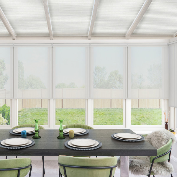 Purity White Roller Blind