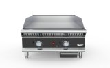 24-inch heavy-duty flat-top gas griddle with thermostatic controls
