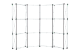 10ft W x 8ft H Curved Frame