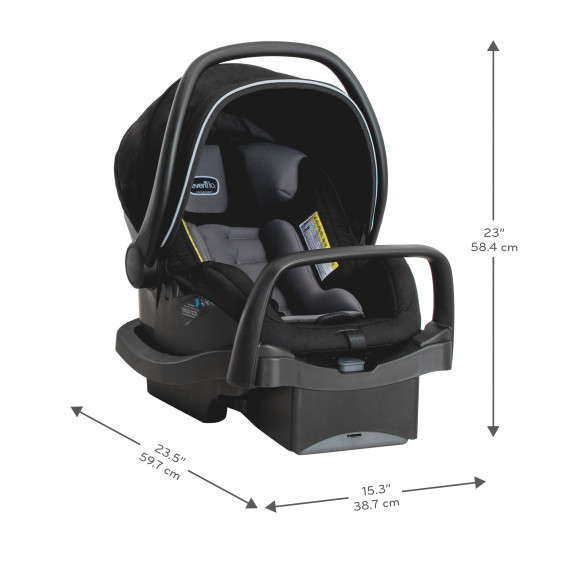 Pivot Xpand Modular Travel System with LiteMax Infant Car Seat Specifications