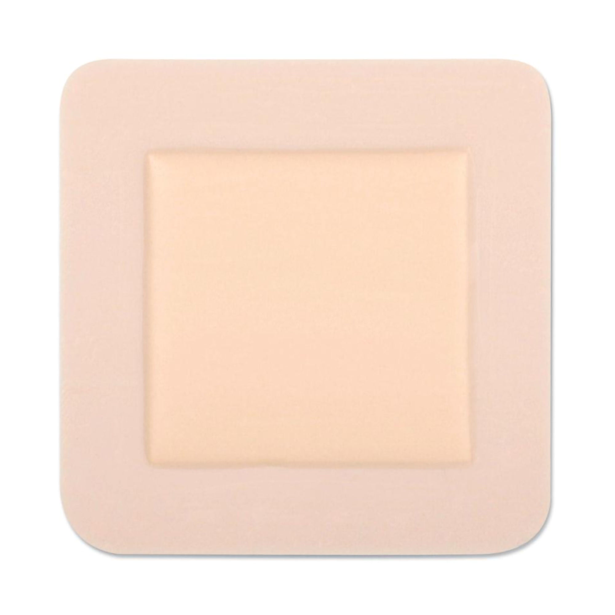 Optifoam® Adhesive with Border Foam Dressing, 6 x 6 Inch