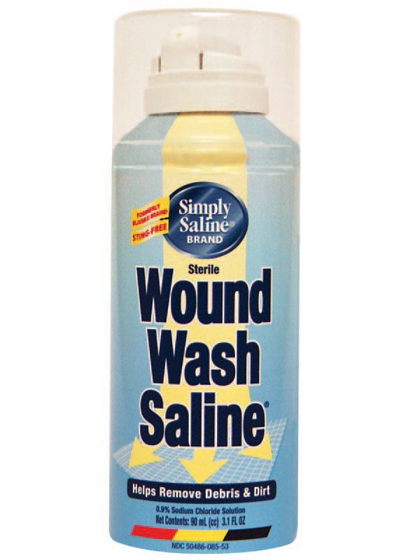 Simply Saline Wound Wash, 90 mL Spray Can MK 836408